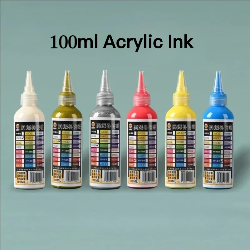 Midsole Marker Paint - 100ml Acrylic Paint Ink Replenishment Liquid