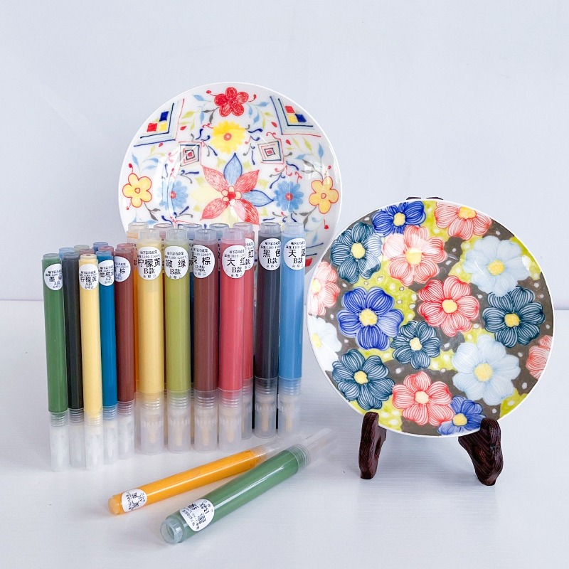 12 Colors Underglaze Marker Pe - Midsole Marker Paint review and price