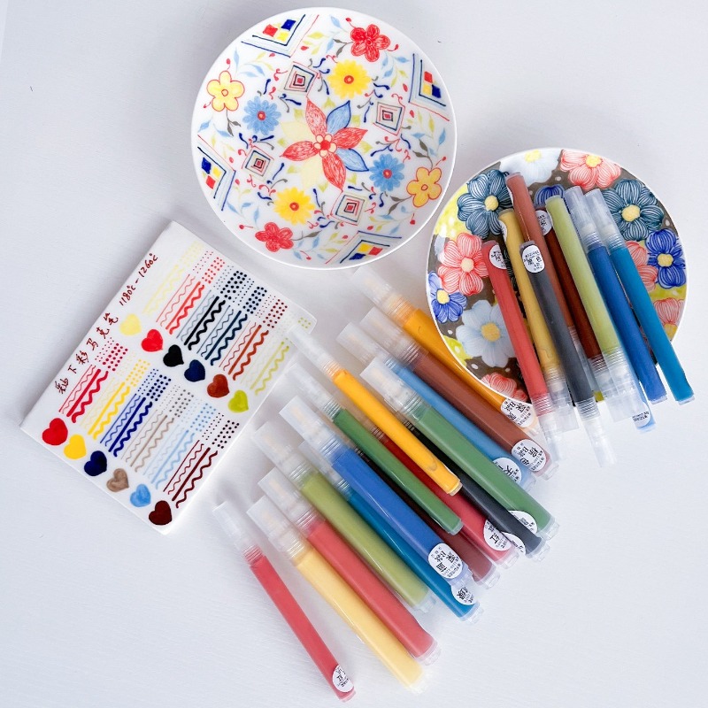 12 Colors Underglaze Marker Pe - Midsole Marker Paint review and price