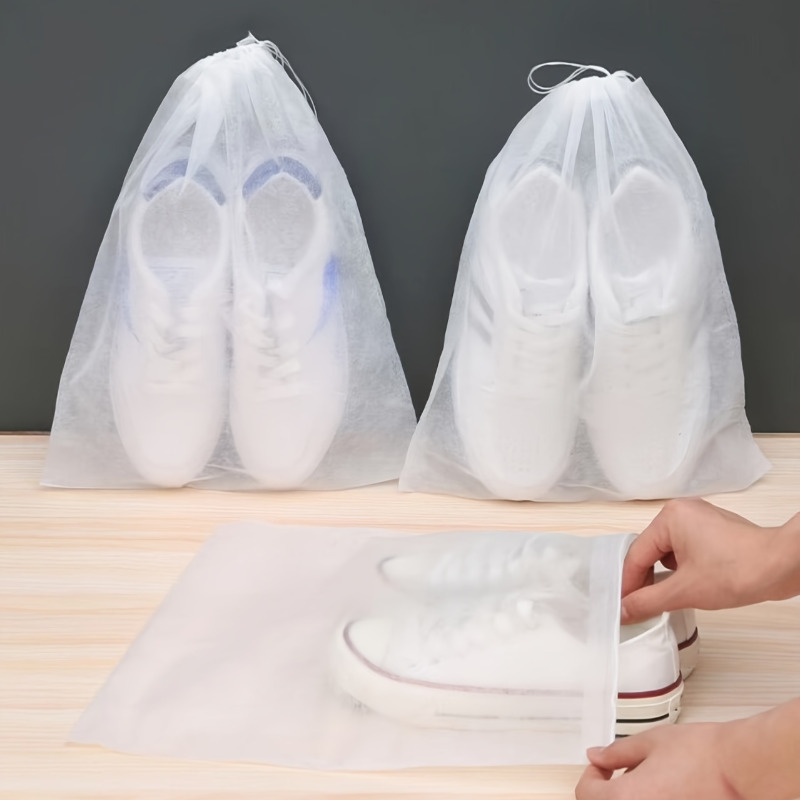 10pcs  Portable Shoes Bag, Non - Shoe Bag Dust review and price