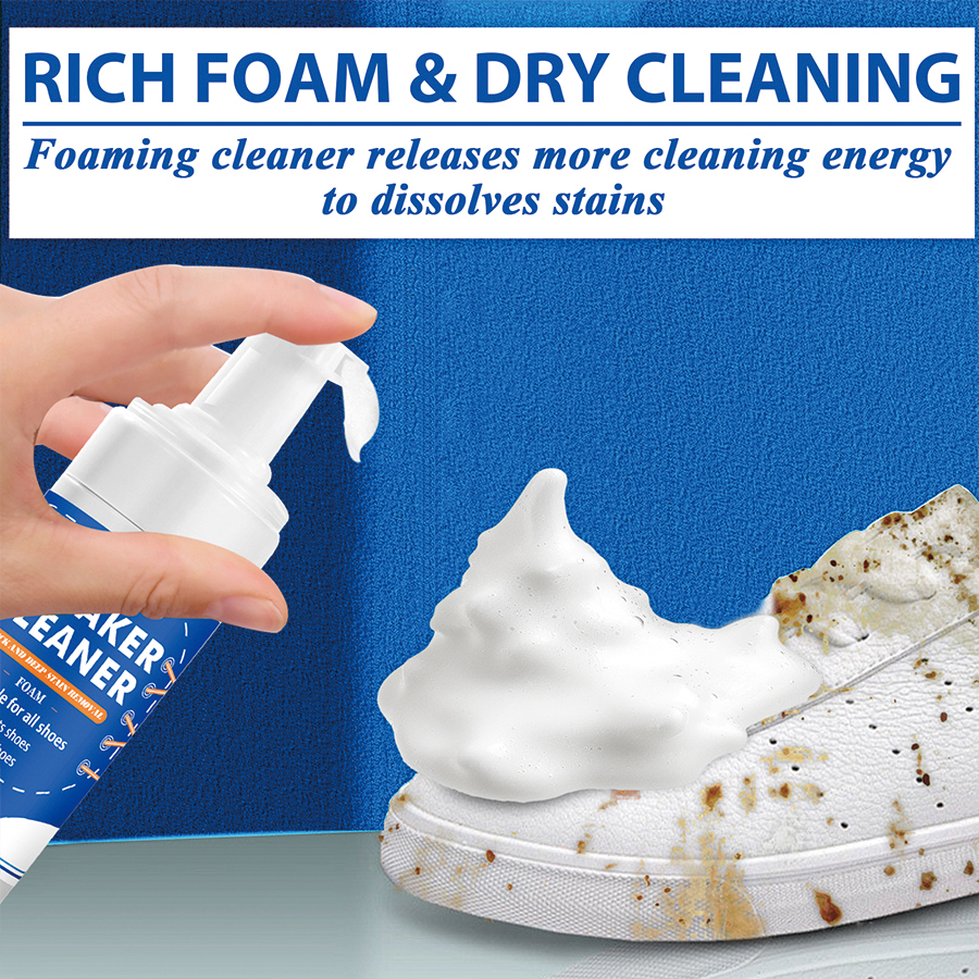 100ml White Shoe Cleaner No-wa - Sneaker Care Foam review and price