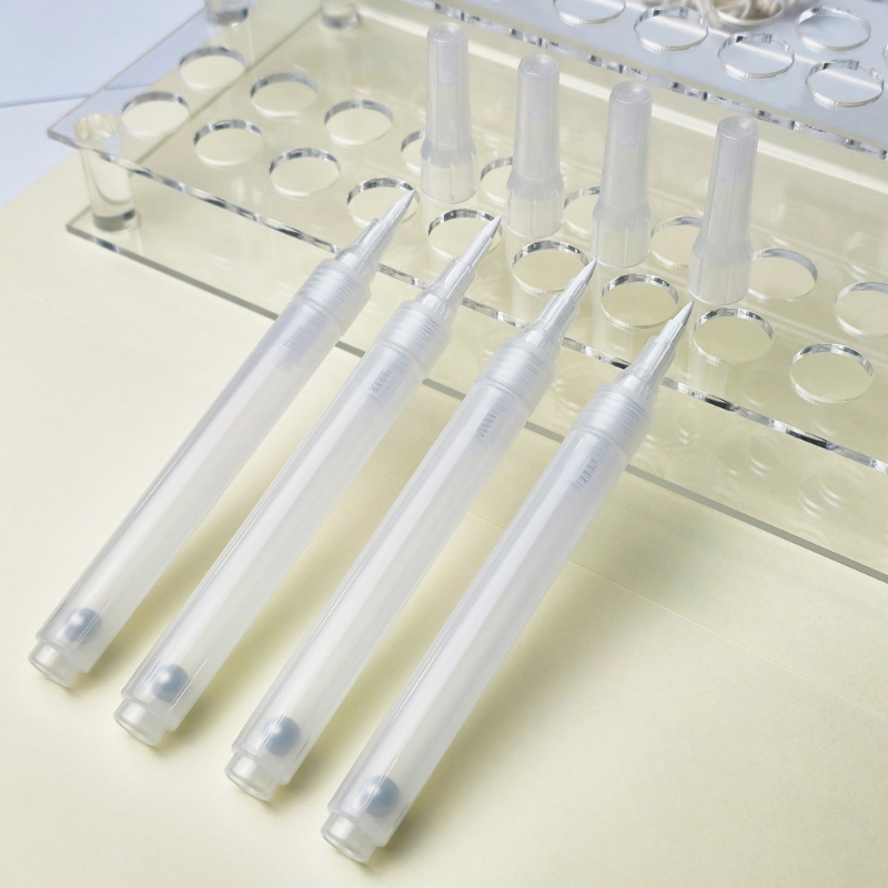 6Pcs Clear Empty Brush Pen Ref - Midsole Marker Paint review and price