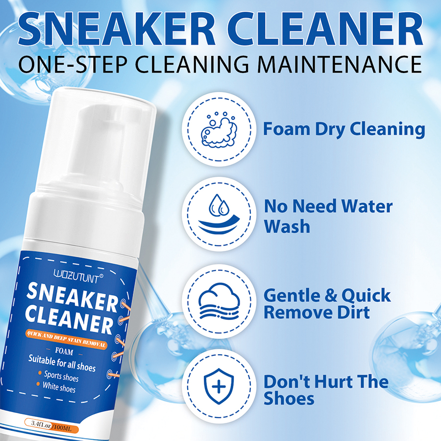 100ml White Shoe Cleaner No-wa - Sneaker Care Clean review and price
