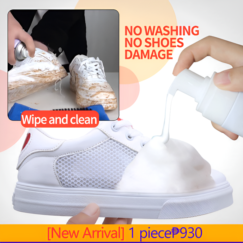 White Shoes Cleaning Agent Cle - Sneaker Care Foam review and price