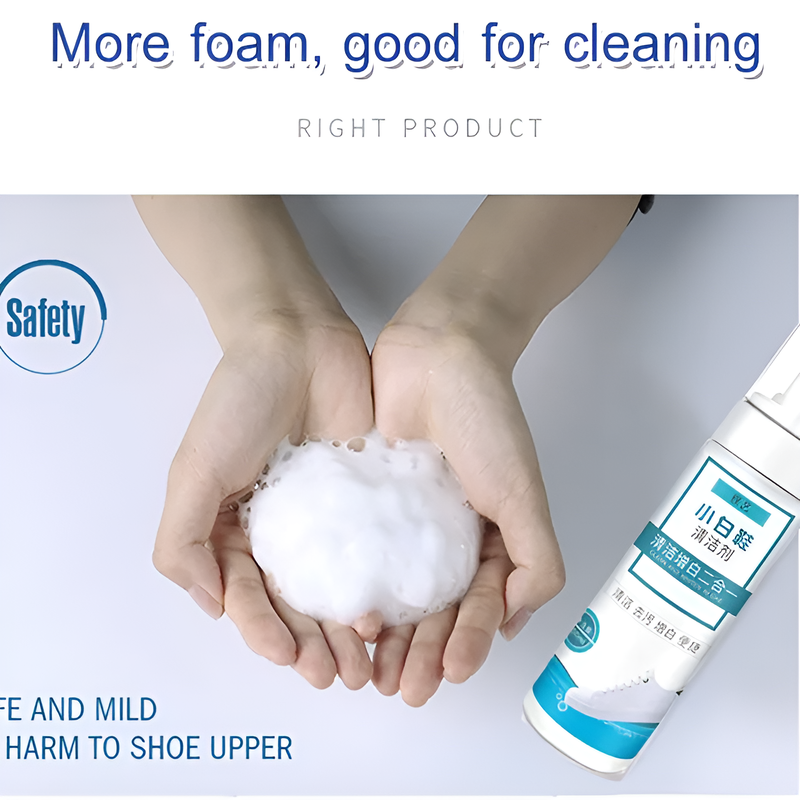 White Shoes Cleaning Agent Cle - Sneaker Care Foam review and price