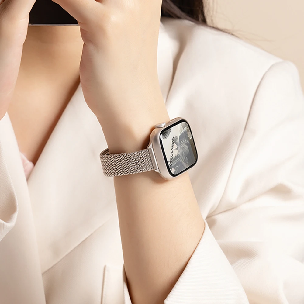 Women Metal Strap for Apple Wa - Sneakers Er review and price