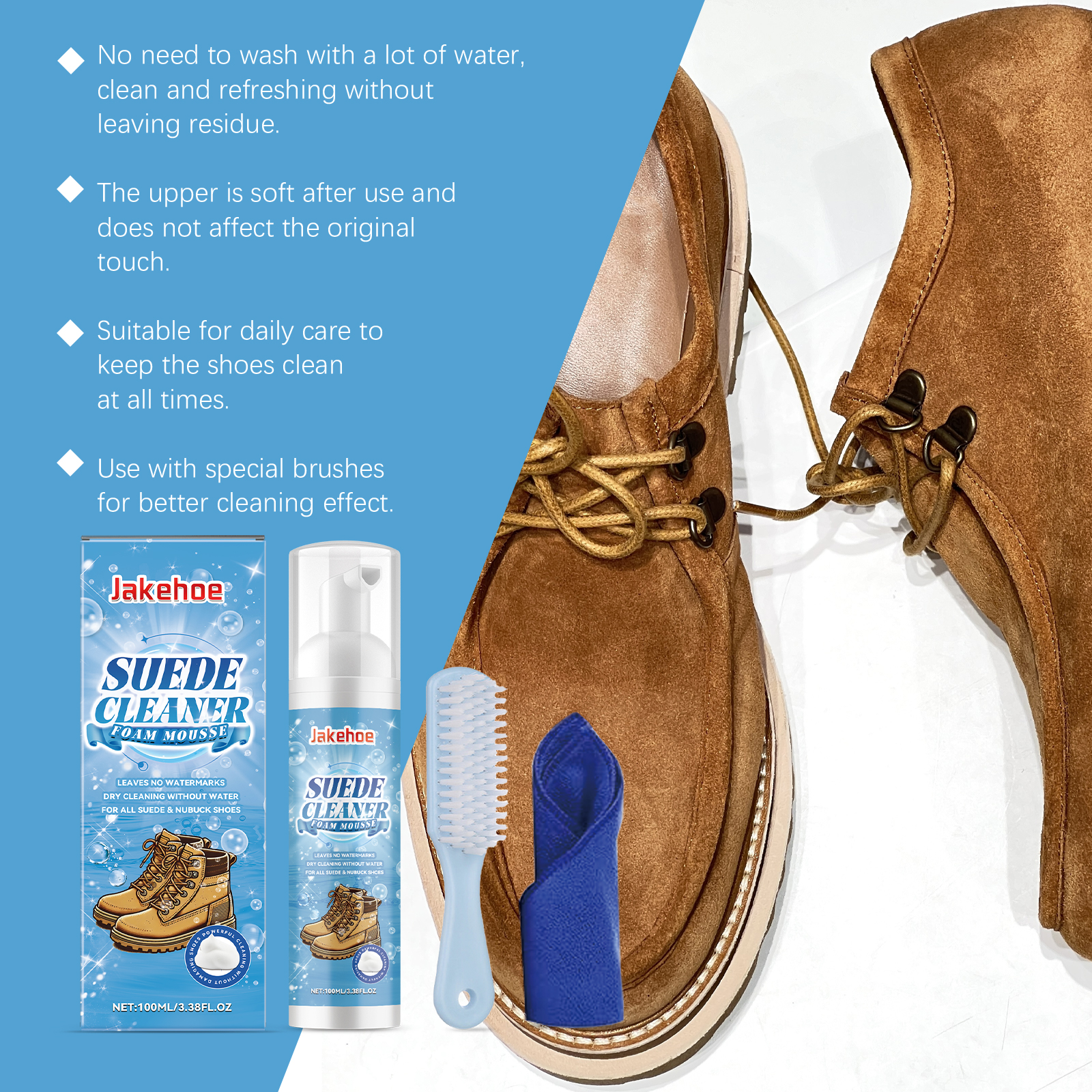 Suede Cleaner Kit Leather Velv - Sneaker Care Clean review and price