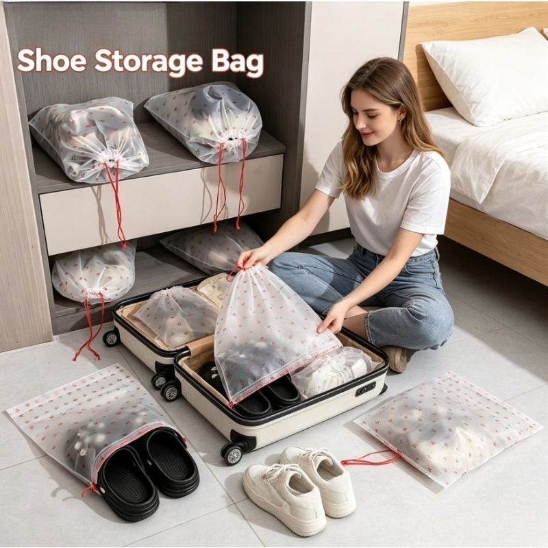 Stylish Ins Drawstring Shoe Ba - Shoe Bag Dust review and price