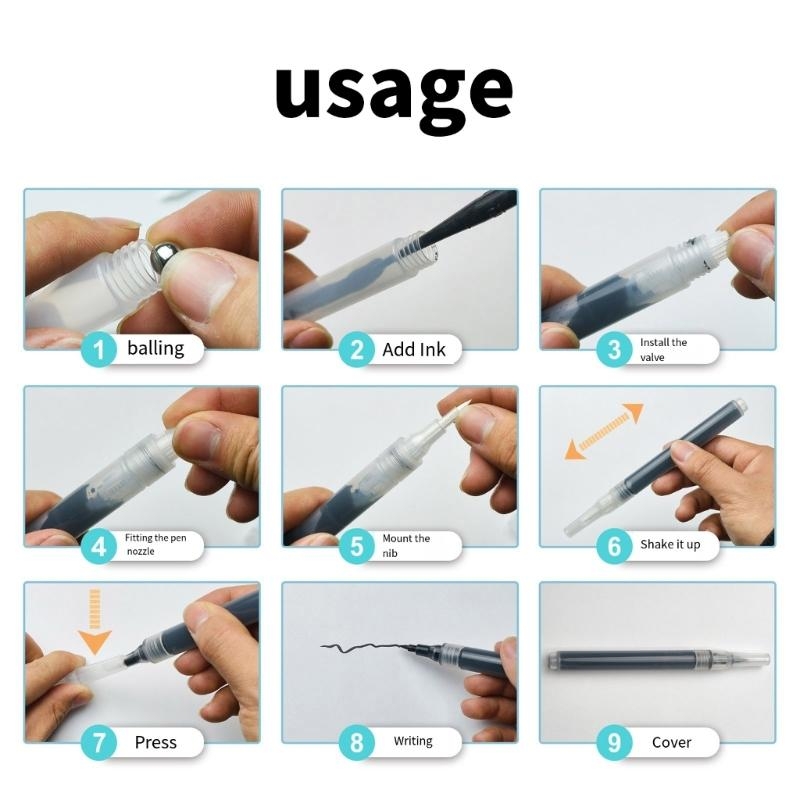 W89C 6Pcs Refillable Empty Bru - Midsole Marker Paint review and price